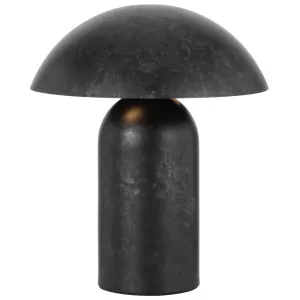 Telbix Ferum Small Table Lamp Black by Telbix, a Table & Bedside Lamps for sale on Style Sourcebook