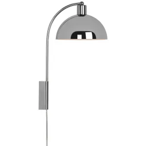 Nordlux Ellen Small Wall Light Chrome by Nordlux, a Outdoor Lighting for sale on Style Sourcebook