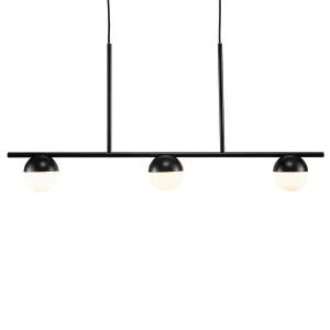 Nordlux Contina 3 Light Pendant Black by Nordlux, a Pendant Lighting for sale on Style Sourcebook