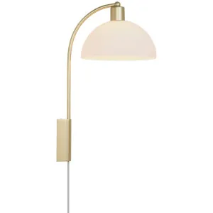Nordlux Ellen Small Wall Light Brass by Nordlux, a Outdoor Lighting for sale on Style Sourcebook