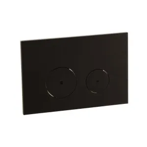 Zaaha Toilet Button & In-Wall Cistern - Matte Black by ABI Interiors Pty Ltd, a Toilets & Bidets for sale on Style Sourcebook