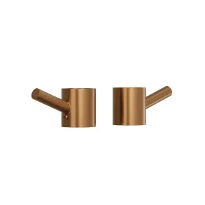 Modi Towel Hook Set - Brushed Copper by ABI Interiors Pty Ltd, a Shelves & Hooks for sale on Style Sourcebook