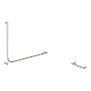 Aliro Accessible 90° Grab Rail Set - Stainless Steel by ABI Interiors Pty Ltd, a Bathroom Accessories for sale on Style Sourcebook