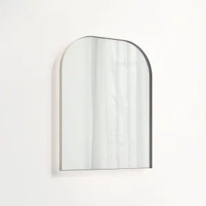 Arch Wall Mirror LED 600 x 750mm - Stainless Steel by ABI Interiors Pty Ltd, a Mirrors for sale on Style Sourcebook