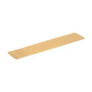 Vaada Extended Shower Shelf 440mm - Tumbled Aged Brass by ABI Interiors Pty Ltd, a Shelves & Soap Baskets for sale on Style Sourcebook