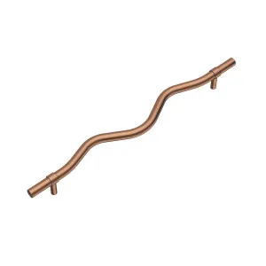 Ziggy Adjustable Cabinetry Pull 350mm - Brushed Copper by ABI Interiors Pty Ltd, a Cabinet Hardware for sale on Style Sourcebook