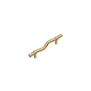 Ziggy Adjustable Cabinetry Pull 150mm - Brushed Brass by ABI Interiors Pty Ltd, a Cabinet Hardware for sale on Style Sourcebook