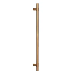 Modi Adjustable Heated Towel Rail 900mm - Brushed Copper by ABI Interiors Pty Ltd, a Towel Rails for sale on Style Sourcebook