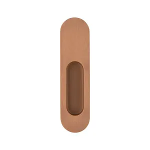 Leroy Sliding Door Dummy Pull - Brushed Copper by ABI Interiors Pty Ltd, a Door Knobs & Handles for sale on Style Sourcebook