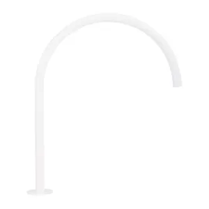 Thin Bench Mounted Spout - White by ABI Interiors Pty Ltd, a Bathroom Taps & Mixers for sale on Style Sourcebook