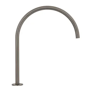 Thin Bench Mounted Spout - Brushed Gunmetal by ABI Interiors Pty Ltd, a Bathroom Taps & Mixers for sale on Style Sourcebook