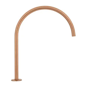 Thin Bench Mounted Spout - Brushed Copper by ABI Interiors Pty Ltd, a Bathroom Taps & Mixers for sale on Style Sourcebook
