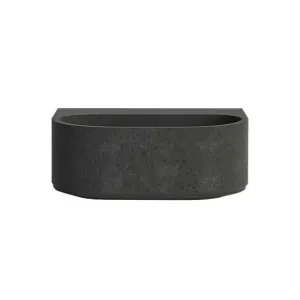 Nelios Concrete Wall-Hung Basin - Grey by ABI Interiors Pty Ltd, a Basins for sale on Style Sourcebook