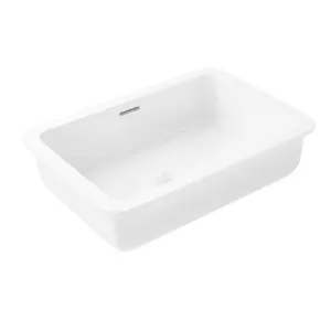 Zuri Rectangle Undercounter Basin 520mm (Large) - Gloss White by ABI Interiors Pty Ltd, a Basins for sale on Style Sourcebook