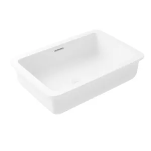 Zuri Rectangle Undercounter Basin 520mm (Large) - Matte White by ABI Interiors Pty Ltd, a Basins for sale on Style Sourcebook