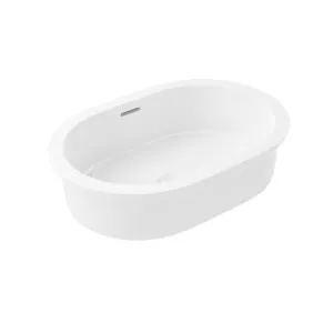 Zuri Round Undercounter Basin 520mm (Large) - Gloss White by ABI Interiors Pty Ltd, a Basins for sale on Style Sourcebook