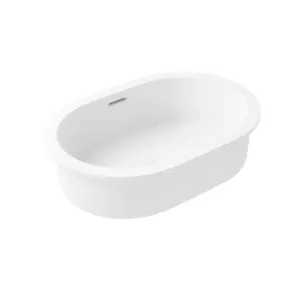 Zuri Round Undercounter Basin 520mm (Large) - Matte White by ABI Interiors Pty Ltd, a Basins for sale on Style Sourcebook