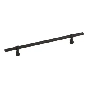 Kingsley Adjustable Cabinetry Pull 350mm - Matte Black by ABI Interiors Pty Ltd, a Cabinet Hardware for sale on Style Sourcebook