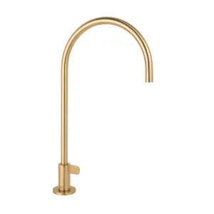 Mini Water Filter Tap - Brushed Brass by ABI Interiors Pty Ltd, a Kitchen Taps & Mixers for sale on Style Sourcebook