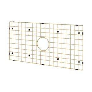 Hartley Single Sink Protector - Brushed Brass by ABI Interiors Pty Ltd, a Kitchen Sinks for sale on Style Sourcebook