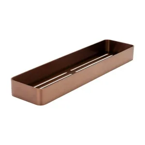 Maya Shower Caddy - Brushed Copper by ABI Interiors Pty Ltd, a Shelves & Soap Baskets for sale on Style Sourcebook