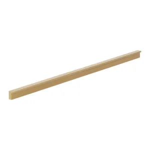 Beta Cabinetry Pull 400mm • Brushed Brass by ABI Interiors Pty Ltd, a Cabinet Hardware for sale on Style Sourcebook