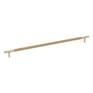 Tezra Textured Cabinetry Pull 500mm • Brushed Brass by ABI Interiors Pty Ltd, a Cabinet Hardware for sale on Style Sourcebook