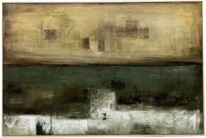 H093 Oak Framed Full Hand Painted Artwork 120 cm x 80 cm by null, a Painted Canvases for sale on Style Sourcebook