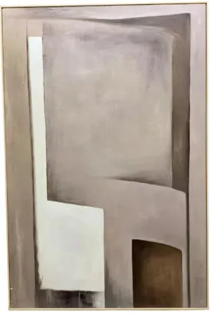 H092 Oak Framed Full Hand Painted Artwork 120 cm x 80 cm by null, a Painted Canvases for sale on Style Sourcebook