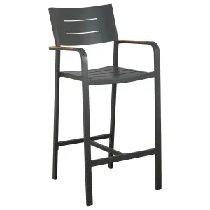 Banyo Aluminium Bar Chair, Grey by null, a Outdoor Chairs for sale on Style Sourcebook