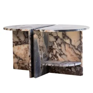 Archer Side Table Set - Elephant White - Marble by Urban Road, a Side Table for sale on Style Sourcebook