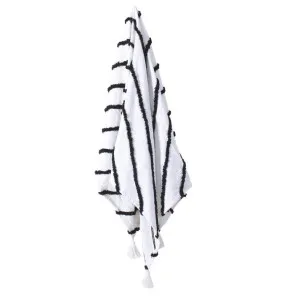 Felix Throw Black/ White 160cm x 130 cm by null, a Throws for sale on Style Sourcebook