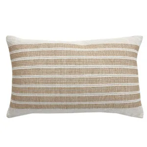 Adela Cushion Natural 35cm x 55 cm by null, a Cushions, Decorative Pillows for sale on Style Sourcebook
