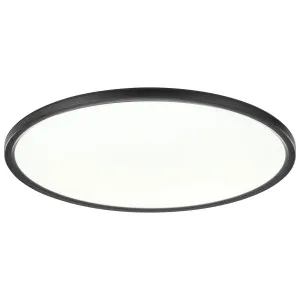 Eglo Romeo Black Tricolour LED Oyster Light Medium by Eglo, a LED Lighting for sale on Style Sourcebook