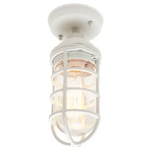 Cougar Newport Under Eave Light White by Cougar, a Outdoor Lighting for sale on Style Sourcebook