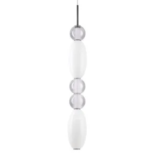 Ideal Lux Lumiere 3 Tier LED Pendant White and Grey by Ideal Lux, a Pendant Lighting for sale on Style Sourcebook