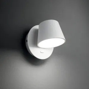Ideal Lux Gim LED Wall Light White by Ideal Lux, a Outdoor Lighting for sale on Style Sourcebook
