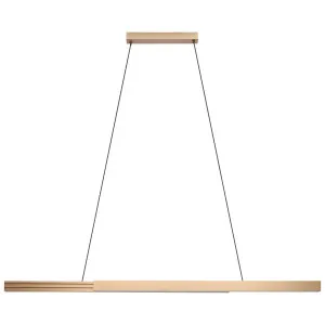Eglo Montebuono Tricolour LED Linear Pendant Brown by Eglo, a Pendant Lighting for sale on Style Sourcebook