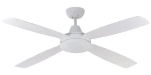 Mercator Nemoi Ikuu 54" DC Smart WiFi Ceiling Fan with LED Light and Remote White by Mercator, a Ceiling Fans for sale on Style Sourcebook