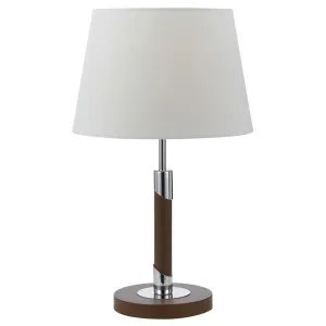 Telbix Belmore Table Lamp Walnut by Telbix, a Table & Bedside Lamps for sale on Style Sourcebook