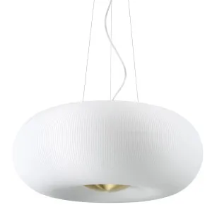 Ideal Lux Arizona Medium Pendant White by Ideal Lux, a Pendant Lighting for sale on Style Sourcebook