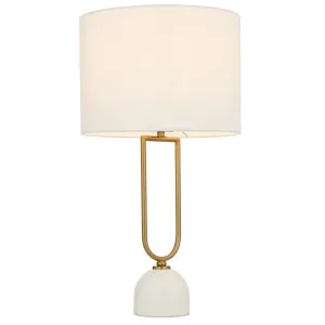 Telbix Erden Table Lamp White by Telbix, a Table & Bedside Lamps for sale on Style Sourcebook