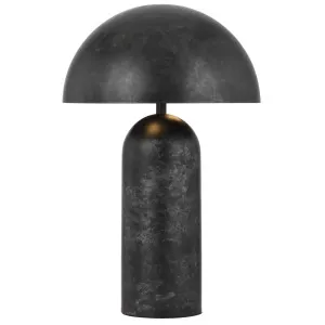 Telbix Ferum Medium Table Lamp Black by Telbix, a Table & Bedside Lamps for sale on Style Sourcebook