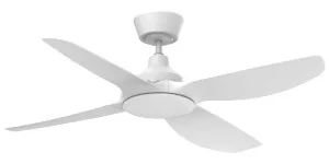 Mercator Jota 4 Blade 52? DC Ceiling Fan with Remote Control White by Mercator, a Ceiling Fans for sale on Style Sourcebook