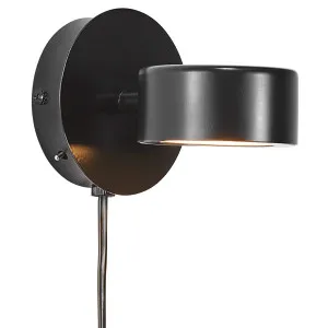 Nordlux Clyde LED Wall Light Black by Nordlux, a Outdoor Lighting for sale on Style Sourcebook