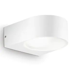 Ideal Lux Iko Wall Light White by Ideal Lux, a Outdoor Lighting for sale on Style Sourcebook