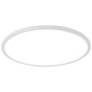 Eglo Romeo White Tricolour LED Oyster Light Medium by Eglo, a LED Lighting for sale on Style Sourcebook