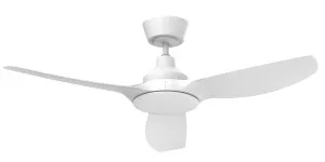 Mercator Jota S 48" DC Ceiling Fan with Remote Control White by Mercator, a Ceiling Fans for sale on Style Sourcebook
