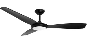 Martec Viper 3 Blade 48" DC Smart WiFi Ceiling Fan with LED Light and Remote Black by Martec, a Ceiling Fans for sale on Style Sourcebook