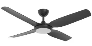 Martec Viper 4 Blade 48" DC Smart WiFi Ceiling Fan with LED Light and Remote Black by Martec, a Ceiling Fans for sale on Style Sourcebook